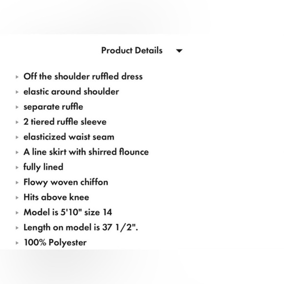 Plus Ruffle Dress 💙 - Picture 7 of 8